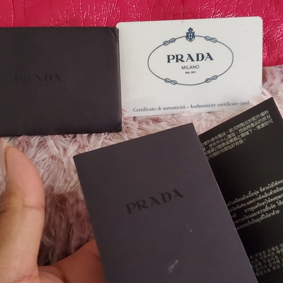 Authentic Bow Prada Hobo Bag - Picture 11 of 16